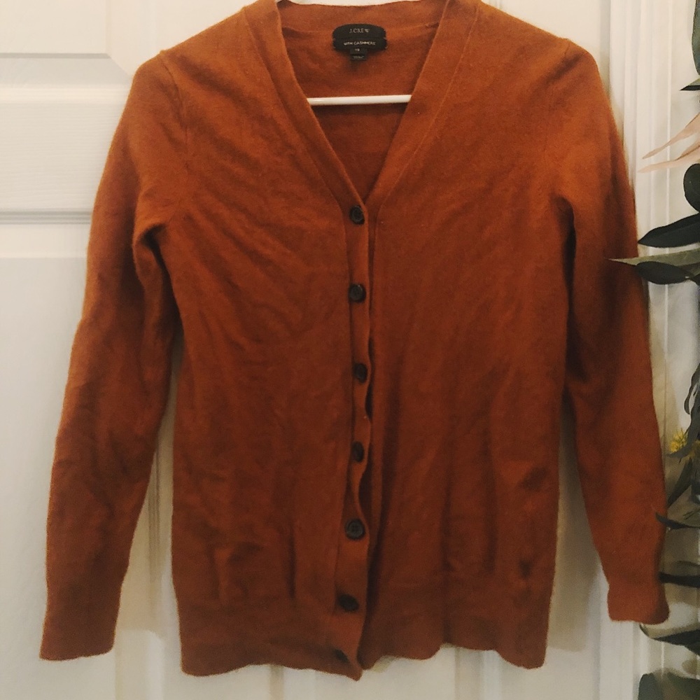 Fall J Crew Cashmere Cardigan